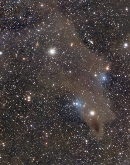 VdB 150 Reflexionsnebel, aufgenommen mit SeeStar S30 Pro auf La Palma, 2,5 Stunden Belichtungszeit
